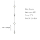 Axyaa Luxury LED Ceiling Chandelier for Home Decor