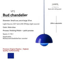 Axyaa Flower Bud Pendant Light: Nordic Design for Bedroom, Bar, or Restaurant