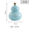 Axyaa Fusion Chinese Tableware Set with Dry Ice Gourd Plate