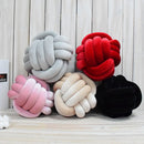 Axyaa Knot Ball Pillows - Round Decorative Stuffed Pillows for Stress Relief & Holidays
