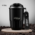 Axyaa Ceramic Liner Thermos Insulated Coffee Cup Stainless Steel Tumbler