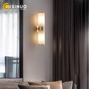 Axyaa Marble Wall Lamp Black Gold E27 Sconce for Living Room Bedroom Lighting