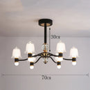 Axyaa Dining Room Pendant Lights Indoor Lighting Chandeliers LED Ceiling Lamp