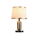 Axyaa Black Gold LED Table Lamp Modern Nordic Design for Home Living Room