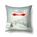 Axyaa Christmas Tree Throw Pillow Case - Festive Xmas Cushion Cover for Home Decor