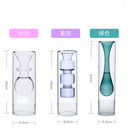 Axya Stained Glass Double Glass Vase Hydroponic Flower Device Home Decor