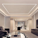 Axyaa LED Aluminum Profile for Corner Ceiling Recessed Lighting Decoration
