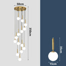 Axyaa Nordic Pendant Light Chandelier for Dining Room & Living Room