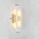 Axyaa LED Glass Wall Lamp for Home Decor