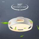 Axyaa LED Ceiling Fan Light with Remote Control for Living Room and Bedroom