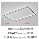 Axyaa Nordic Minimalist LED Ceiling Light for Living Room Kitchen Restaurant