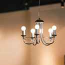 Axyaa Chrome Metal Designer Pendant Light for Living Room, Dining Room, Bedroom