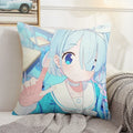 Axyaa Blue Archive Modern Women's Pillowcase 45x45 Decorative Cushion Cover
