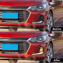 Axyaa LED Daytime Running Light DRL Fog Lamp Dynamic Turn Signal for Chevrolet Cavalier