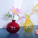 Axyaa Pomegranate Pumpkin Vase Glass Crafts Room Decor