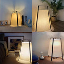 Axyaa Retro Fabric Floor Lamp for Stylish Home Lighting