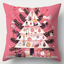Axyaa Christmas Pillowcase: Cozy Living Room Decor for Sofa, Couch, Bed
