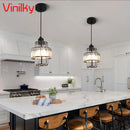 Nordic Modern K9 Crystal Pendant Chandelier by Axyaa for Indoor Dining Room Lighting