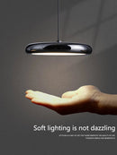 Axyaa Modern UFO Pendant Light for Bar Counter, Nordic Circular Design