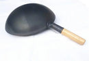 Axya Cast Iron Skillet & Wok Pan Set for Chef-Quality Stir Fry & Cooking