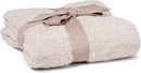 Axyaa CozyChic Ombre Blanket, Antique Rose Multi Bed Throw, 30x40
