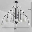 Axyaa Nordic Chandeliers Dining Room Pendant Lights Ceiling Fixture