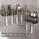 Axyaa Wall-Mounted Electric Toothbrush Holder with Cup
