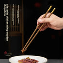 Axyaa Chicken Wing Wood Chopsticks Set | Anti-bacterial, High Temperature Resistant