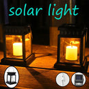 Axyaa Solar Lantern Hanging Candle Outdoor Garden Decor Landscape Lighting