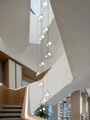 Axyaa Luxe Modern Loft Pendant Light - Stylish & Atmospheric Exhibition Hall Lighting