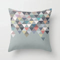 Axyaa Geometric Abstract Polyester Cushion Cover 45x45cm