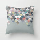 Axyaa Geometric Abstract Polyester Cushion Cover 45x45cm