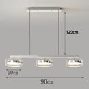Axyaa Nordic Dining Room Pendant Light Chandelier for Indoor Ceiling Lighting