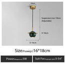 Axyaa Marble Pendant Light Nordic Bedroom Chandelier