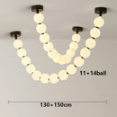 Axyaa LED Chandeliers for Modern Home Decor and Dining Room Lighting