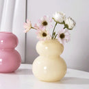 Glass Flower Vase by Axyaa - Elegant Hydroponic Centerpiece for Wedding and Home Decor