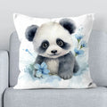 Axyaa Cartoon Panda Sofa Cushion Cover - Luxury Home Decor