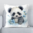 Axyaa Cartoon Panda Sofa Cushion Cover - Luxury Home Decor