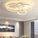 Axyaa Nordic LED Ceiling Light for Home Bedroom Living Room Indoor Decor