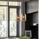 Axyaa Nordic Glass Chandelier Double Pendant Lights