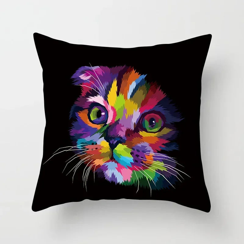 Axyaa Abstract Animal Pattern Pillowcase 45*45cm
