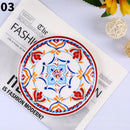 Axyaa Bohemian Nordic Printed Plate - High-Value Household Decor