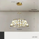 Axyaa Nordic Flower LED Chandelier for Modern Home Decor