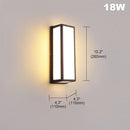 Axyaa Outdoor LED Motion Sensor Wall Light Waterproof Garden Porch Balcony Lamp