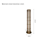 Axyaa Luxury Glass Floor Lamp - Elegant Living Room & Bedroom Decor