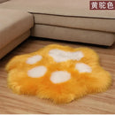 Axyaa Cat Paw Bear Foot Plush Carpet for Home Decor