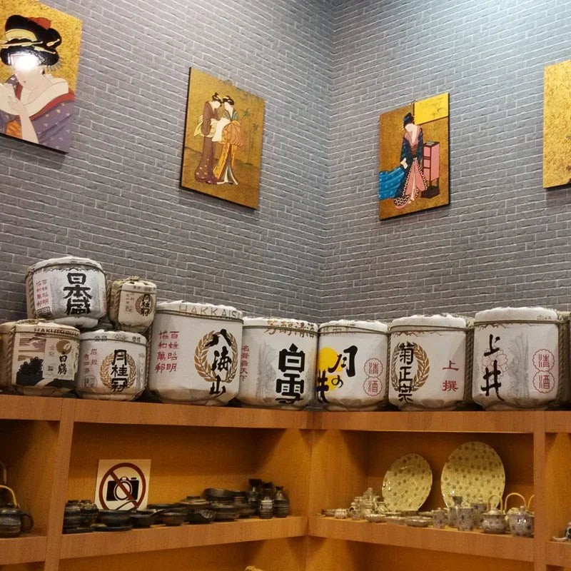 Axya Hanging Lantern Banner for Sushi Shop Decoration