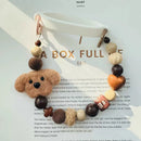 Axyaa Puppy Beads Strap for Stanley Cup Tumbler - Kawaii Carrier Sling