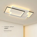 Axyaa Modern White Square LED Ceiling Lamp for Bedroom & Living Room
