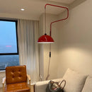 Axyaa Red Swing Wall Lamp for Modern Interior Lighting